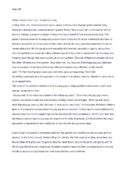 Make Failure Your Fuel | Analytical essay | Abby Wambach