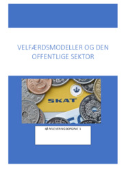 Velfærdsmodeller og den offentlige sektor | International økonomi