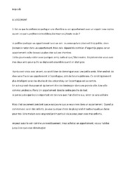 Le Logement | Fransk aflevering