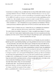 Coronakrisen 2020 | Opgave | International Økonomi