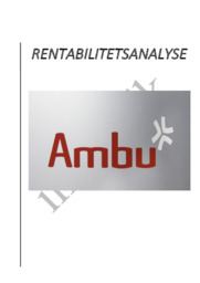 Rentabilitetsanalyse | Ambu | Virksomhedsøkonomi