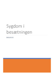 Sygdom i besætningen | Biologi