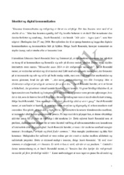 Identitet og digital kommunikation | Dansk