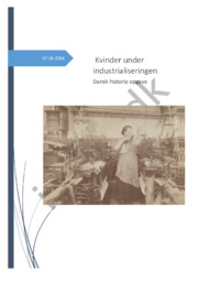 Kvinder under industrialiseringen | DHO