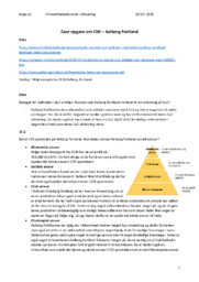 Aalborg Portland | CSR Case opgave | Virksomhedsøkonomi