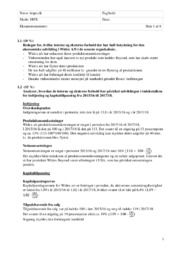 Widex AS | Eksamensopgave | Virksomhedsøkonomi