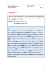 Trio for Four Voices | Eksamenssæt 5A | Short Summary