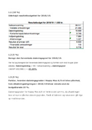 Happy Mee A/S | VØ opgave