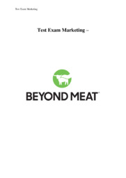 Beyond meat | Afsætning