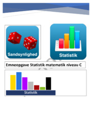 Emneopgave Statistik matematik niveau C