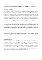 Litteraturhistoriens folkerviser til 1990