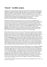 Dennis | Analyse af kortfilm | Mads Matthiasen