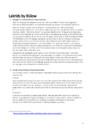 Case Lakrids | Afsætning