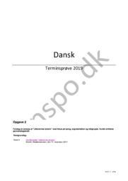 Analyse af Liktorernes tyranni
