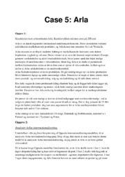 Virksomhedsanalyse af Arla