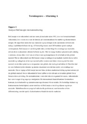 Terminsprøve | Afsætning A