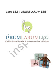 Lirum larum leg | Case | Afsætning