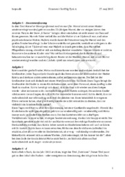 Eksamenssæt 27. maj 2015 | Eksamen i Skriftlig Tysk A | opg 1, 2 og 3d
