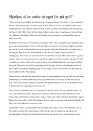 Ude i skoven | Analyse af kortfilm | Lisa Svelmøe