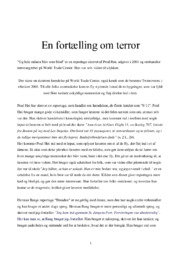 Og hele månen blev som blod | Analyse