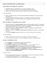 Fortælletekniske grundbegreber | Nødvendige noter