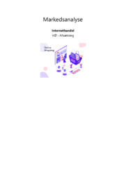 Markedsanalyse | Internethandel