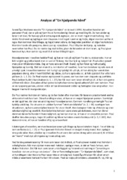 Analyse af En hjælpende hånd