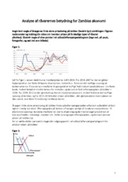 Analyse af Zambias økonomi