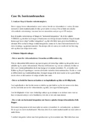 Case 16 | Afsætning