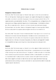 Storinvestor sælger ud i Mærsk | Kildekritiske metoder