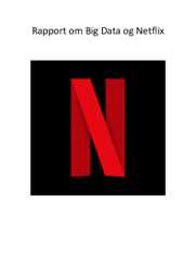 Big Data og Netflix | Rapport | Afsætning | Noter