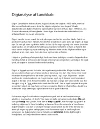 Landskab | Digtanalyse | Jens August Schade