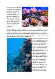 Naturfaglig artikel om koralrev