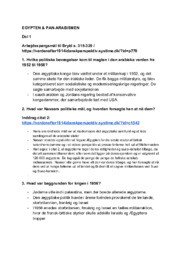 Egypten og pan-arabsimen