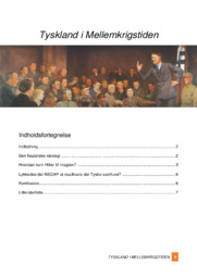 Tyskland i mellemskrigstiden | DHO