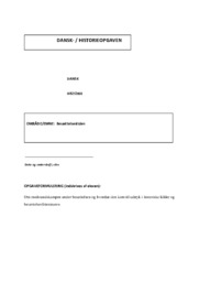 Besættelsestiden | DHO