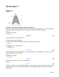 Arealet af det gråtonede | Matematik