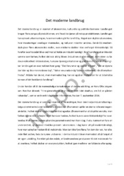 Det moderne landbrug | Dansk