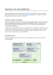 Dokumentar | Kampen om kemikalierne | Noter