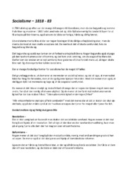 Socialisme i attenhundredetallet