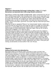 BoConcept | Terminsprøve i afsætning