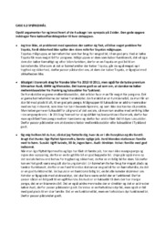 Case 6.3 | Bil opgave | Afsætning