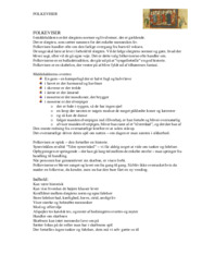 Folkeviser | Analyse | Dansk Opgave