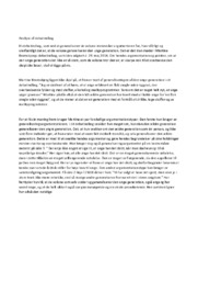 Generaliseringen af den unge generation | Analyse