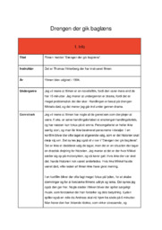 Drengen der gik baglæns | Analyse | Thomas Vinterberg