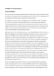 International politik | USA og Danmark