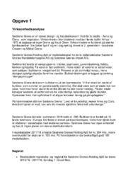 Virksomhedsanalyse af Søsterne Grene