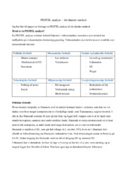 PESTEL analyse | Det danske marked