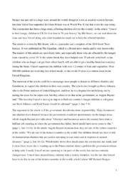 Unicef in GB | Essay