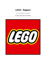 LEGO | Rapport | Afsætning